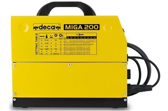 Сварочный инвертор Deca MIGA 200, 220В, 150А, MIG/MMA