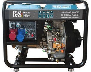 Дизельний генератор Konner & Sohnen KS 9100 HDE-1/3 ATSR
