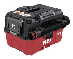 Аккумуляторный строительный пылесос FLEX VC 9 L MC 18 RC, 18 В, 20400 Па