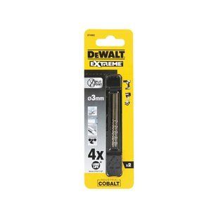 Свердло по металу EXTREME2 кобальтовое HSS-CO 3x61x33 мм DeWALT DT4902