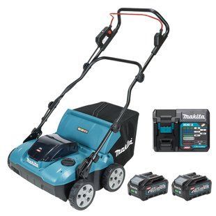 Аккумуляторный аэратор MAKITA UV001GM201 XGT 40 V MAX, 380 мм, 50 л, АКБ + ЗУ