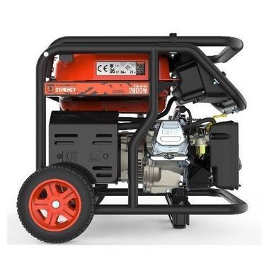 Генератор бензиновый GENERGY GORBEA NEW, 2,8 кВт, 1ф, колеса