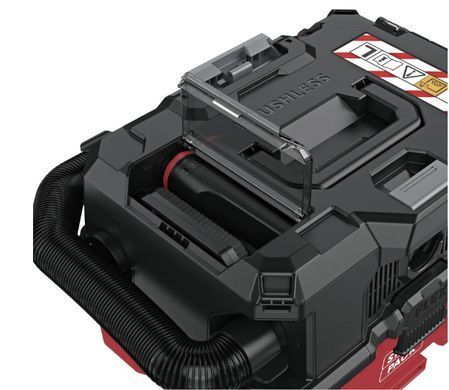 Акумуляторний будівельний пилосос FLEX VC 9 L MC 18 RC, 18 В, 20400 Па