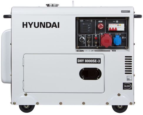Генератор дизельний Hyundai DHY8000SE-3