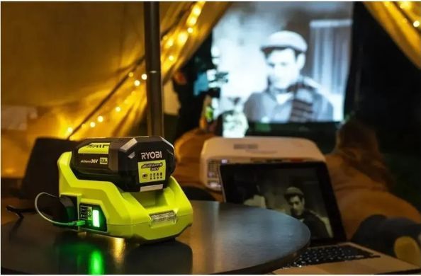 Инвертор напряжения аккумуляторный 18В ONE+, 300Вт, Ryobi. RY36BI300A-0 (5133004893)