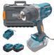 Гайковерт PROFI-TEC PPTW20020 2&times;8.0 Ач, быстрое ЗУ, кейс