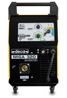 Сварочный инвертор Deca MIGA 320, 220В, 200А, MIG/MMA/TIG