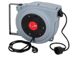 Катушка с электрическим кабелем Holzmann EKR20M_230V, 20+2 м, IP20