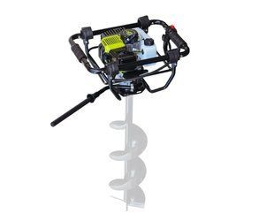 Мотобур бензиновий TITAN BE250A, 4.2 к.с., 52 см&sup3;, до 300 мм, 9000 об/хв
