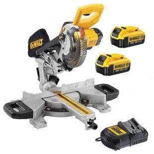 Пила торцювальна аккумуляторна DeWALT DCS365M2