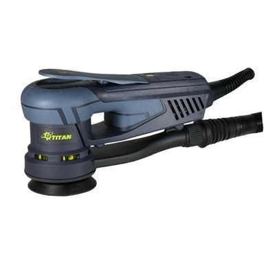 Эксцентриковая шлифмашина бесщеточная TITAN PESM5-77 EC 400Вт, &Oslash;77 мм