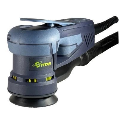 Эксцентриковая шлифмашина бесщеточная TITAN PESM5-77 EC 400Вт, &Oslash;77 мм