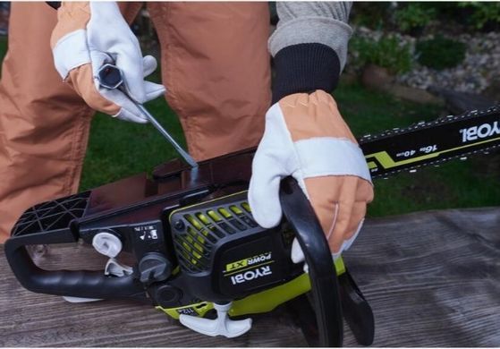 Пила цепная бензиновая 37,2см&sup3;, 1,8л.с., 40см, Ryobi. RCS3840T (5133002387)