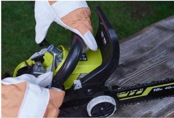 Пила цепная бензиновая 37,2см&sup3;, 1,8л.с., 40см, Ryobi. RCS3840T (5133002387)