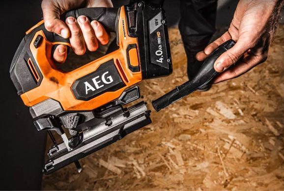 Акумуляторний лобзик AEG BST18BLX2-0 18В, до 3500 ход/хв, хід 25,4 мм