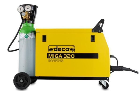 Сварочный инвертор Deca MIGA 320, 220В, 200А, MIG/MMA/TIG