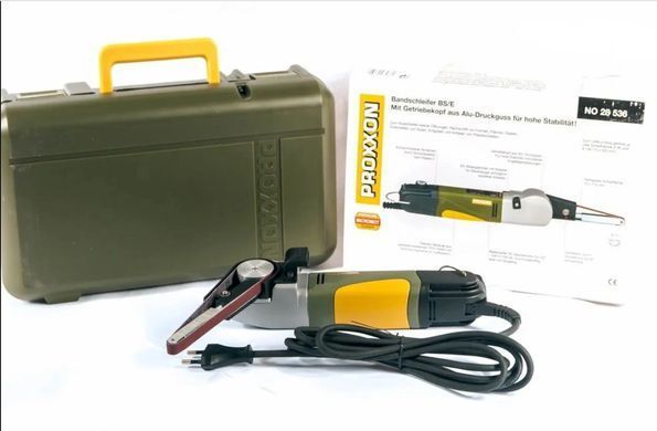Шліфмашина стрічкова 100Вт, 300-700м/хв, PROXXON BS/E (28536)