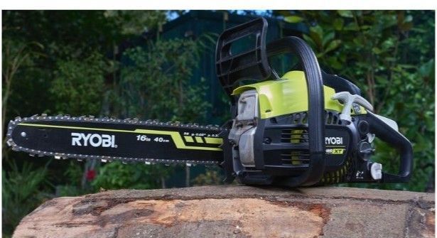 Пила цепная бензиновая 37,2см&sup3;, 1,8л.с., 40см, Ryobi. RCS3840T (5133002387)