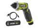 Викрутка акумуляторна USB 4В, 5Нм, батарея 2Ач, Ryobi. RSD4-120T