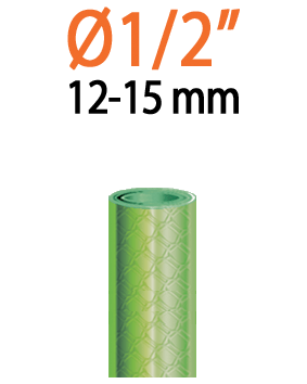 Распылитель струйный, 2 коннектора 1/2" AquaStop, адаптер коннектора 1/2-3/4" Claber