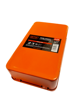 Набор кобальтовых сверл GTM HSS-CO 25 шт &Oslash;1&ndash;13 мм (DIN338, TiN, 135&deg;) по металлу
