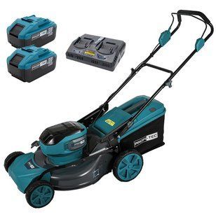 Аккумуляторная газонокосилка PROFI-TEC EcoCut 51 Pro (2&times;8.0 Ач, ЗУ)