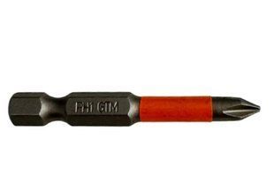 Бита GTM PH1 50 мм 2 шт S2, Phillips, магнитная, хвостовик 1/4"