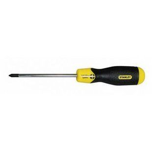 Отвертка крестовая STANLEY "Cushion Grip" : PZ1 х 75 мм