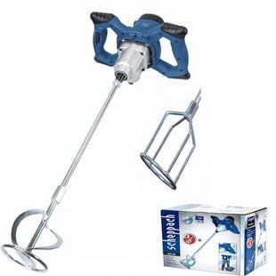 Міксер Scheppach PM1400, 2 насадки, 1,4кВт/230В, 2 швидкості,М14,0-700об/хв,4,9кг