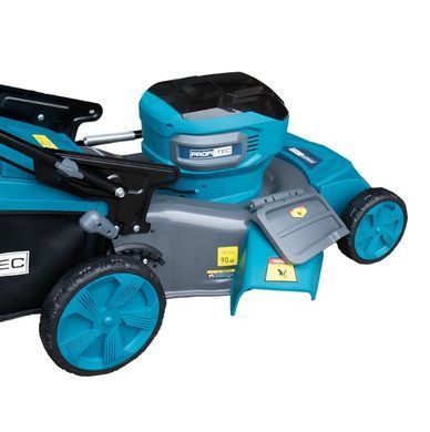 Аккумуляторная газонокосилка PROFI-TEC EcoCut 51 Pro (2&times;8.0 Ач, ЗУ)