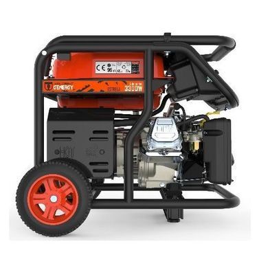 Генератор бензиновый GENERGY ESTRELA NEW, 3.3кВт, 1ф, колеса