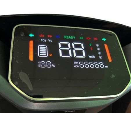 Електроскутер GTM Flex 1500W 72V 26Ah Graphene, запас ходу 80 км, швидкість 60 км/год