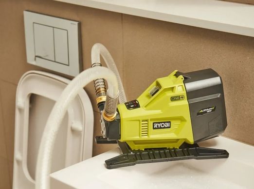 Аккумуляторный садовый насос Ryobi R18TP-0 One+, 1500 л/ч, напор 14 м, 18В