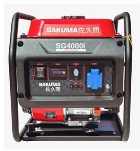 Генератор бензиновый инверторный 3,5/3,8 кВА, SAKUMA SG4000i