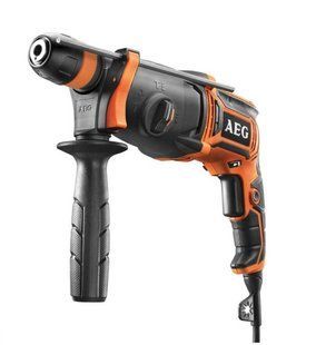 Перфоратор AEG KH 24 IXE, 800 Вт, 2.4 Дж, SDS-Plus + Fixtec, 24 мм, 4500 уд/хв