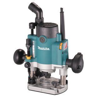 Фрезер Makita RP1111C, 1100 Вт, 8&ndash;24 тис. об/хв, занурення 57 мм, цанга 8 мм