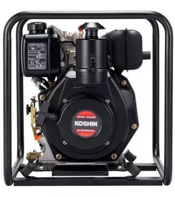 Мотопомпа для чистої води Koshin SEV-80D 80&times;80 мм дизель 880 л/хв KD300 6.0 к.с.