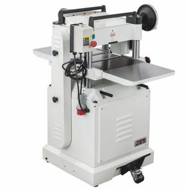 Рейсмусовый станок JET JWP-15KHH: 400 В, 2,8 (2,2) кВт, спиральные ножи 15&times;15&times;2,5 мм, заготовка 38&times;20 см