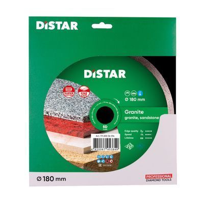 Круг алмазный отрезной 1A1R 180x1,4x8,5x25,4 Granite