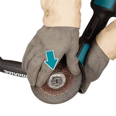 Акумуляторна болгарка Makita DGA519Z 18V, 125 мм, 3000-8500 об/хв