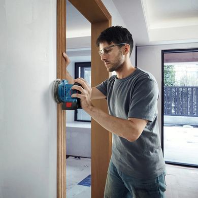 Акумуляторна ексцентрикова шліфмашина Bosch GEX 185-LI Professional, 18 В, &Oslash;125 мм