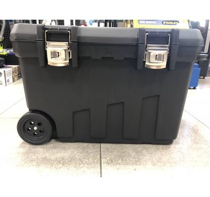 Ящик для інструменту STANLEY "Mobile Job C": пластиковий, 2 колеса, металеві замки, 768х 490х 476 мм
