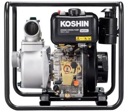 Мотопомпа для чистої води Koshin SEV-80D 80&times;80 мм дизель 880 л/хв KD300 6.0 к.с.