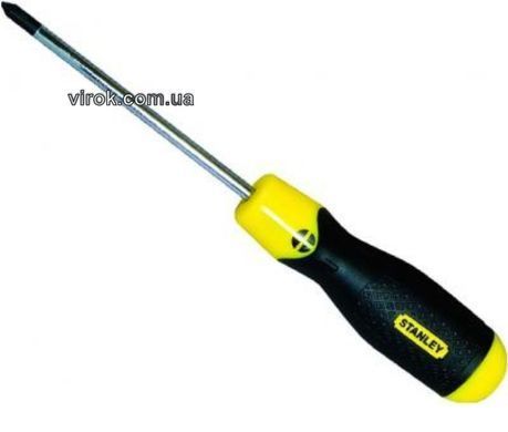 Викрутка хрестова STANLEY "Cushion Grip" : "Philips" PH1 x 75 мм