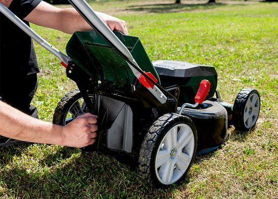 Аккумуляторная газонокосилка Metabo RM 36-18 LTX BL 46