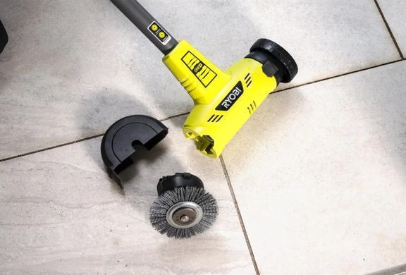 Нейлоновая щетка 115 мм, мягкая, для RY18PCA-0, очистка патио, Ryobi RAC818 (5132004736)