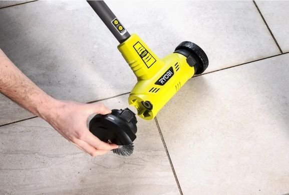 Нейлоновая щетка 115 мм, мягкая, для RY18PCA-0, очистка патио, Ryobi RAC818 (5132004736)