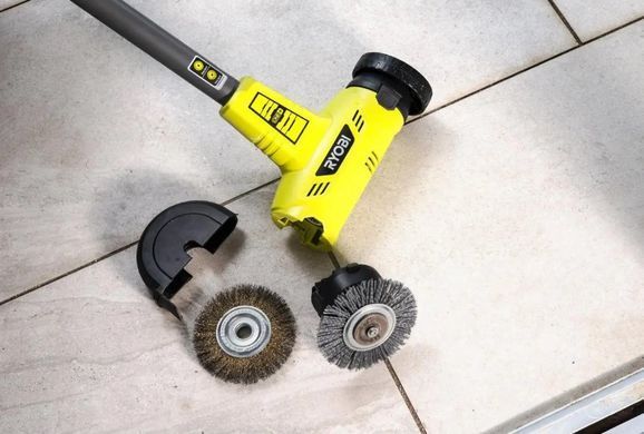 Нейлоновая щетка 115 мм, мягкая, для RY18PCA-0, очистка патио, Ryobi RAC818 (5132004736)