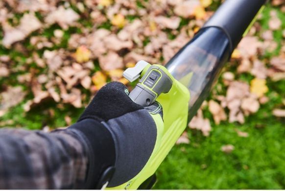 Акумуляторна повітродувка Ryobi RY18BLXA-0 ONE+ 18В, 200 км/год, Turbo