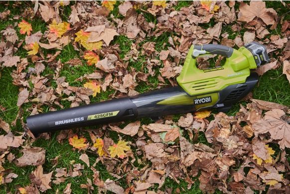 Акумуляторна повітродувка Ryobi RY18BLXA-0 ONE+ 18В, 200 км/год, Turbo